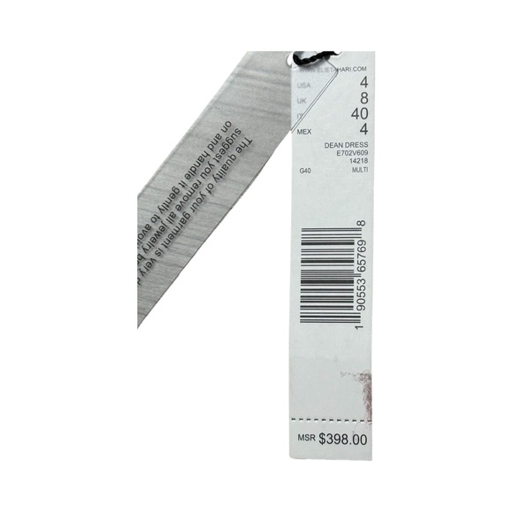 (NWT) Elie TAHARI Dean Sleeveless Tweed Sheath Dress Size 4 - Picture 5 of 8